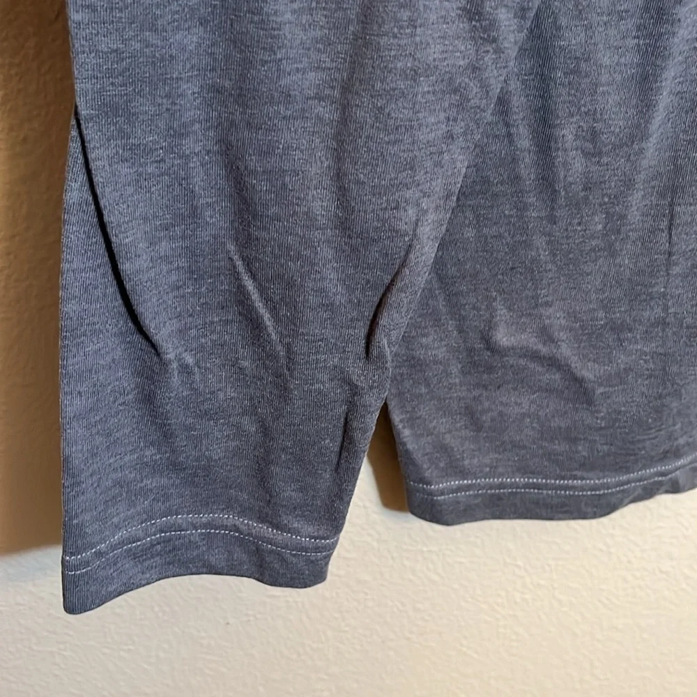The North Face Gray Button Long Sleeve Shirt